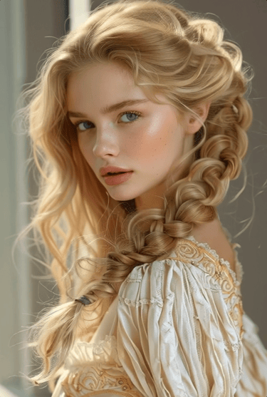 Lady Victoria, the romantic victim of a vampire's lust.