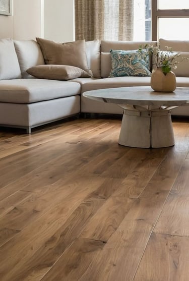 parke uygulaması sonrası iç mekân görünümü