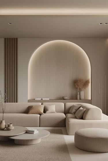 modern iç mekân dekorasyonunda asma tavan