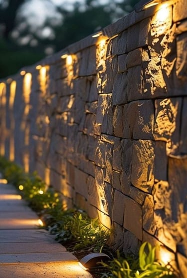 bahçe peyzaj tasarımı sonrası ferah dış mekan görünümü