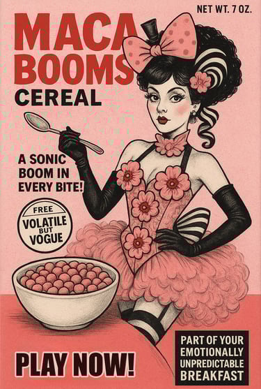 MacaBOOMS! by Skunk in the Roses