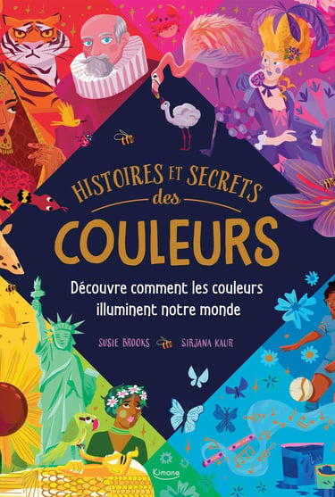 Première de couverture du documentaire Histoires et secrets des couleurs