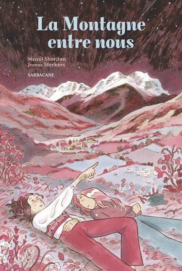 Première de couverture de la BD La montagne entre nous
