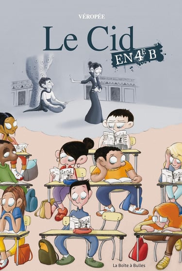 Première de couverture de la BD Le Cid en 4eB
