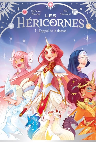 Première de couverture du tome 1 de la BD Les Héricornes