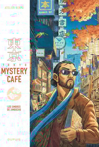 Première de couverture du tome 2 de la BD Tokyo mystery Café