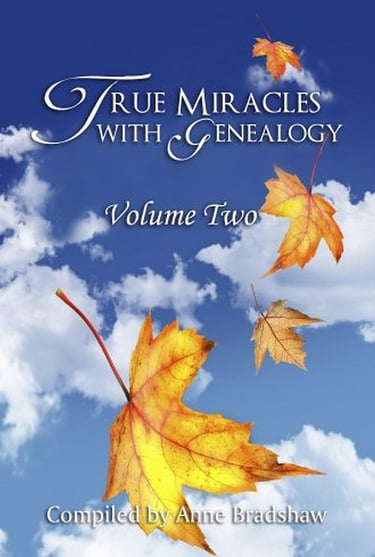 True Miracles with Genealogy Vol 2 cover blue and gold