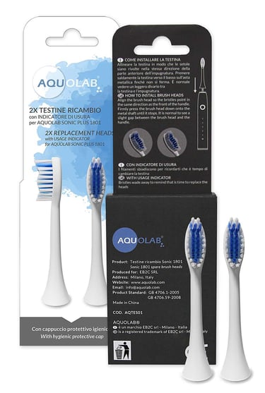 Cepillos sónicos de repuesto Aquolab hygiene-precision.com