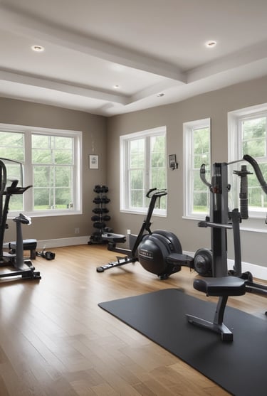Bright living room with modern inventory