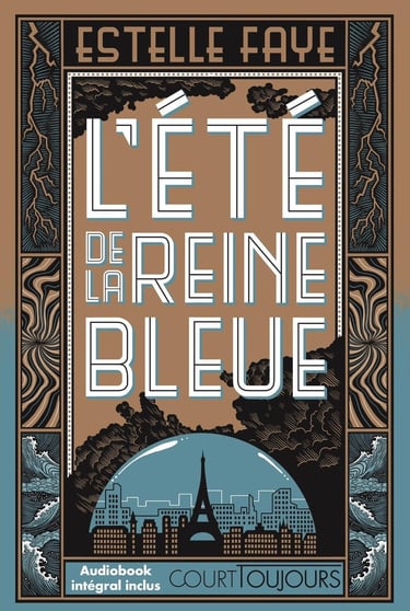 Première de couverture du roman L'été de la reine bleue d'Estelle Faye