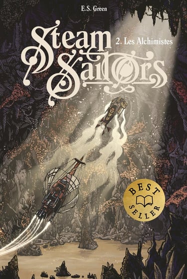 Première de couverture du roman Steam sailors 2