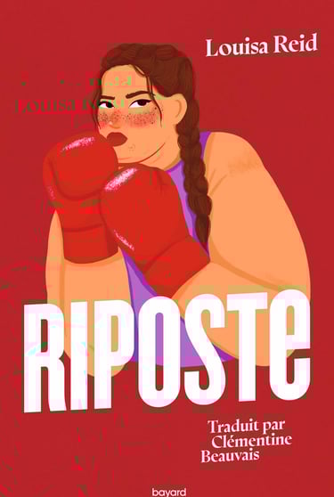 Première de couverture du roman Riposte de Louisa Reid
