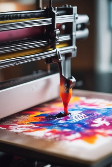 black blue and yellow textile