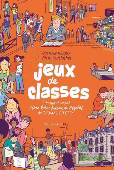 Première de couverture de la BD Jeux de classes