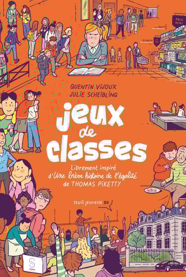 Première de couverture de la BD Jeux de classes