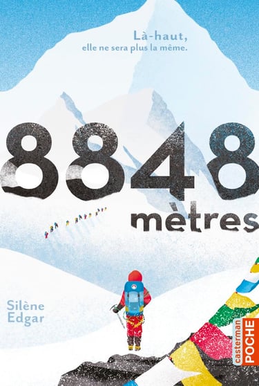 Première de couverture du roman 8848 mètres de Silène Edgar