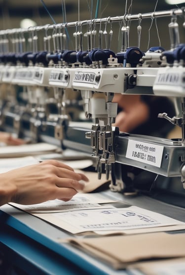 black blue and yellow textile