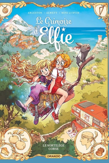 Première de couverture de la BD Le Grimoire d'Elfie 6