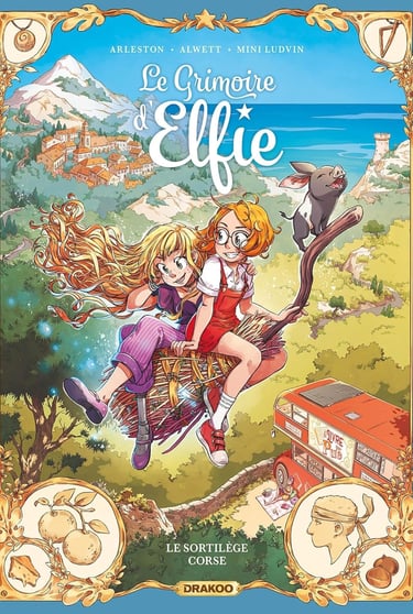 Première de couverture de la BD Le Grimoire d'Elfie 6
