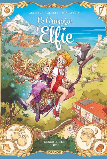 Première de couverture de la BD Le Grimoire d'Elfie 6