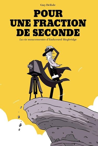 Première de couverture de la BD Pour une fraction de seconde de Guy Delisle