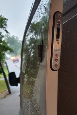 Van hook lock