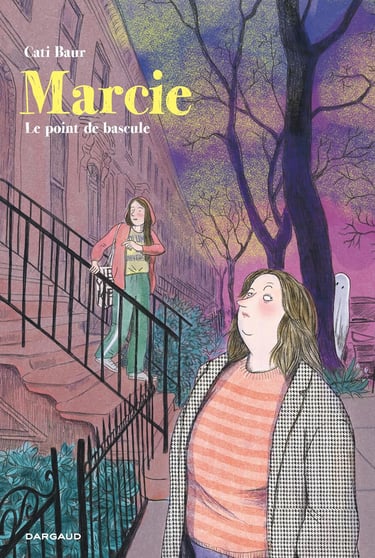 Première de couverture de la BD Marcie : Le point de bascule de Cati Baur