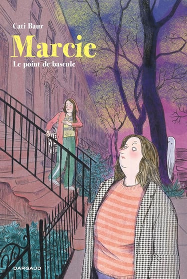 Première de couverture de la BD Marcie : Le point de bascule de Cati Baur