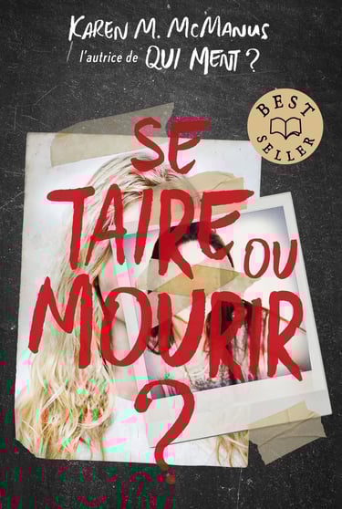 Première de couverture du roman Se taire ou mourir ? de Karen M. McManus