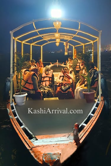 Light Motor Boat Booking in Varanasi