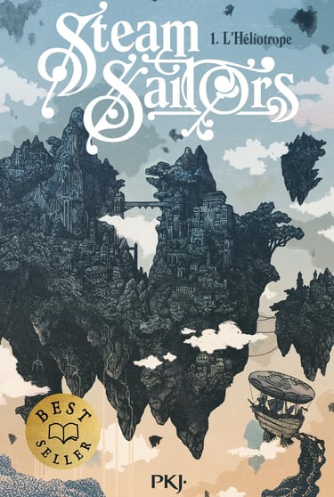Première de couverture du tome 1 du roman Steam Sailors