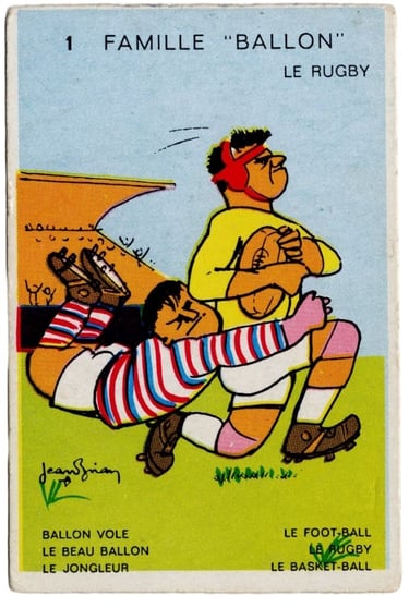French artist Jean Brian cartoonist Sports