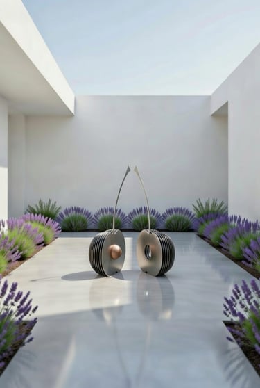 Bespoke Stainless Steel Sculpture By Mark Richard Hall