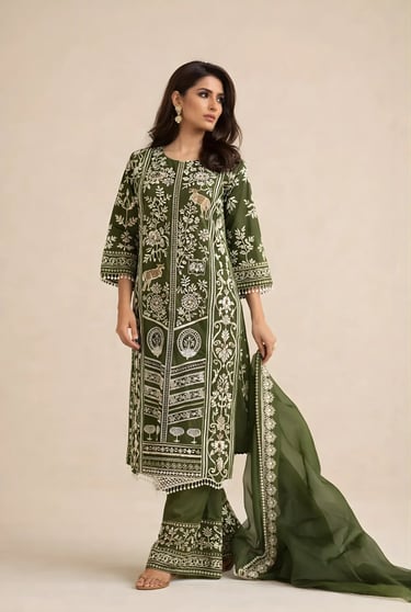 Mehrab Suit and Pant Set