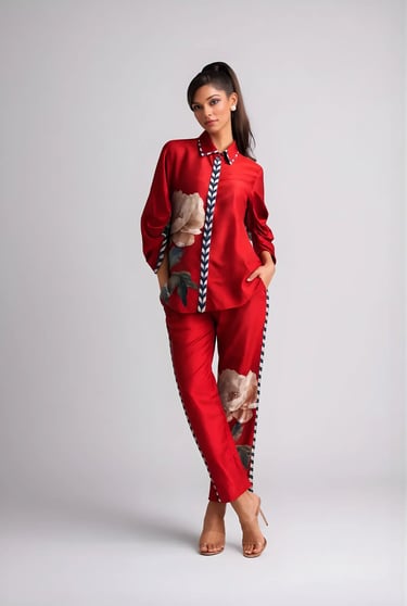 Shirt with Sleeve Details