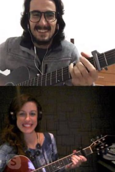 Felipe Chagas em aula online