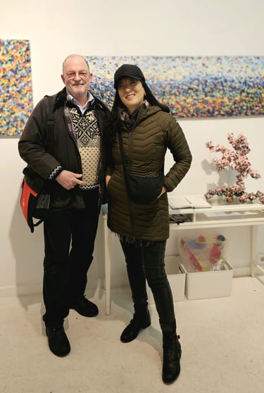 Experience of Time - Duncan Whiteman exhibition Madrid 2024