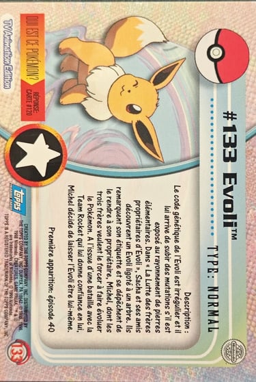 Évoli topps série 2