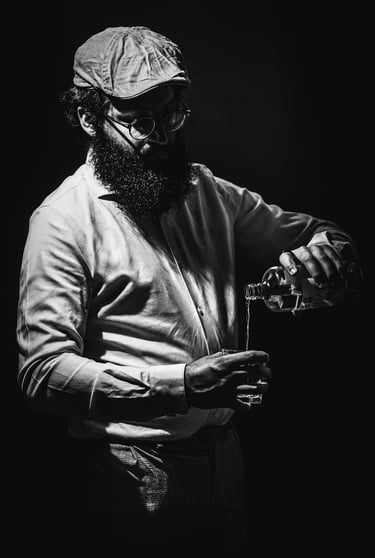 Photographe de portrait à Pau,  homme distinguée capturez