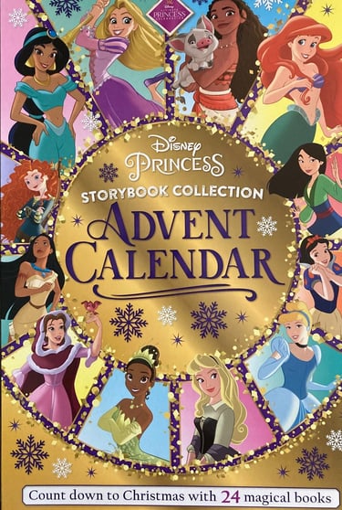 Princess Storybook Collection Advent Calendar Front