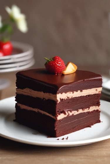 Un bon gâteau au chocolat
