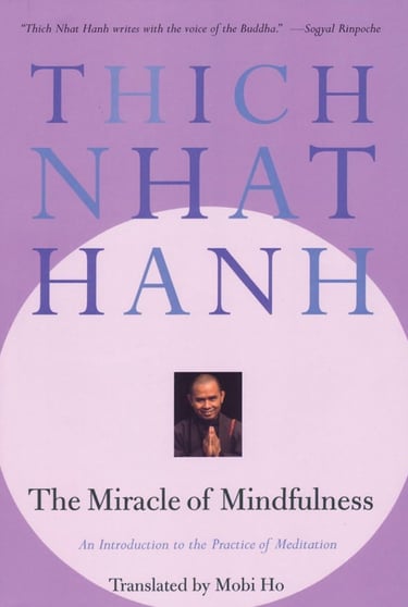 The Miracle of Mindfulness book link to amazon.