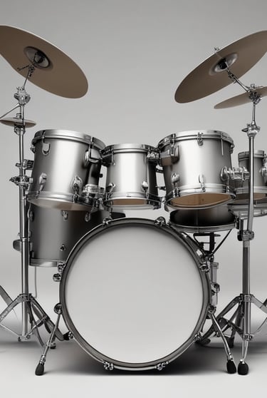 A classroom setting with students learning music.