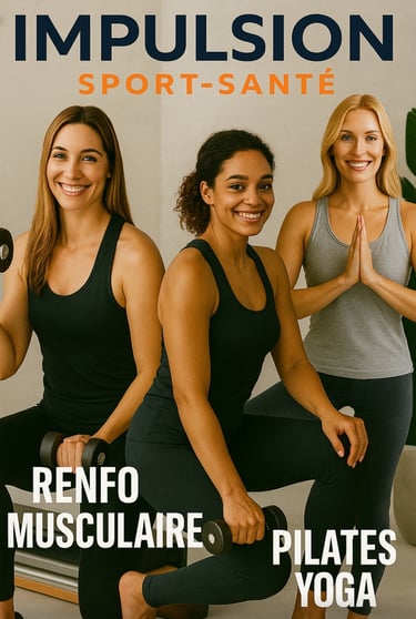 pilates yoga renfo musculaire