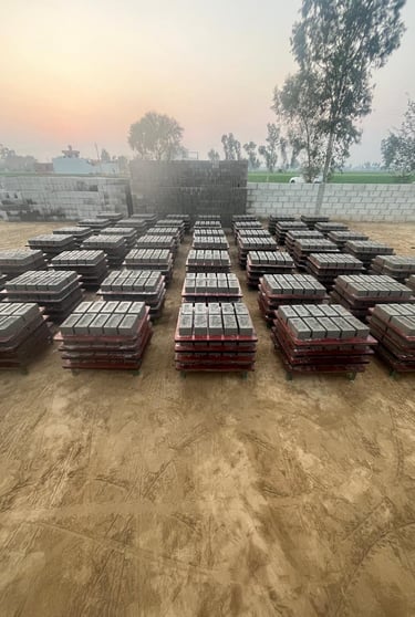 concrete blocks in Punjab