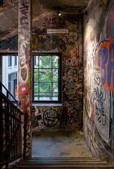 Reinhard Mokros: Berlin, Tacheles Gebäude 2023