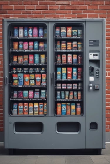 A modern black SUV is parked on a paved area in front of a red advertisement banner. Nearby, there are other cars in white and blue. The setting appears to be an open-air dealership or showroom with a partially visible green canopy in the background.