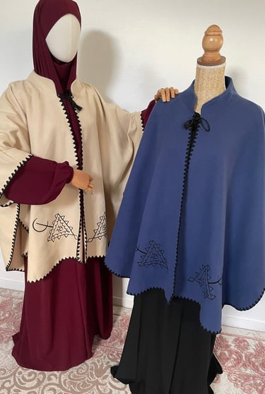 cape poncho femme modeste