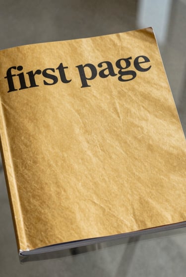 Close-up of unique, handcrafted accessories reflecting the magazine's creative spirit.