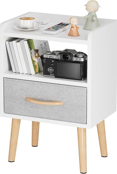  minimalist nightstand with clean design for elegant bedroom organization.